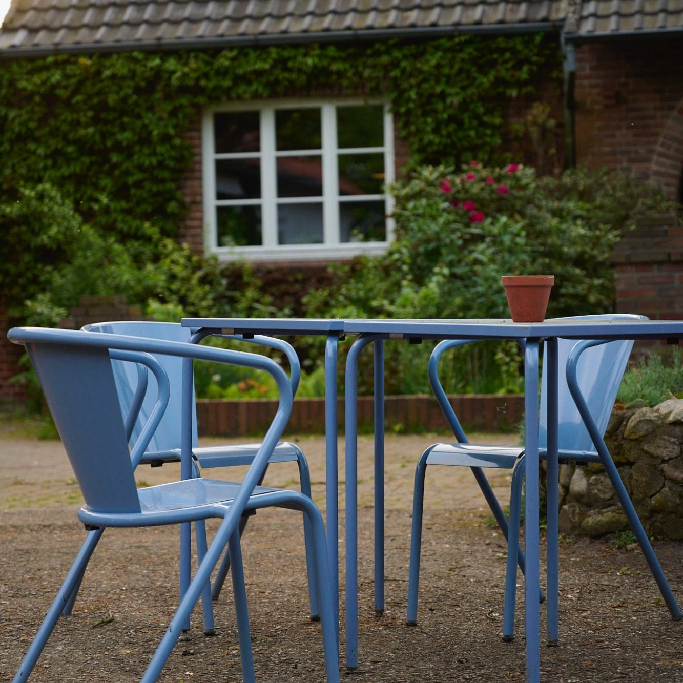 Romantische Hochzeitsfeier im Garten auf dem Beta Hof im Heidekreis